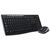 Logitech MK270 Wireless Keyboard+Mouse, Black, Silver, Mouse included, English, Numeric keypad, USB