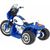 Elektriskais motocikls Chopper, zils