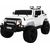 Mighty Jeep 4x4 elektriskais auto bērniem, balts