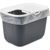 Savic Hop-In Litter Box Grey pakaišu kaste pelēka VAT008882