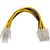 Akyga AK-CA-10 power cable Black, Yellow 0.15 m