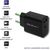 Qoltec 51713 Charger | 18W | 5-12V | 1.5-3A | USB type C PD | USB QC 3.0 | Black