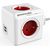 Allocacoc PowerCube Original USB Type E power extension 4 AC outlet(s) Indoor Red
