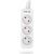 Hsk Data Kerg M02389 3 Earthed sockets  - 5m power strip with 3x1,5mm2 cable, 16A