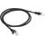 Lanberg PCU6-10CC-0100-BK networking cable Black 1 m Cat6 U/UTP (UTP)