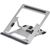 POUT EYES 3 ANGLE Aluminum portable laptop stand silver