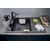 1-BOWL MAGNETIC GRANITE SINK WITH DRAINER DEANTE GRAPHITE METALLIC MAGNETIC