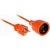 VERTEX PZO50M Retractable extension cable 50 m 3x2,5 mm Orange