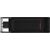 Kingston USB Flash Drive DataTraveler 70 256 GB, USB 3.2 Gen 1 Type-C, Black