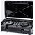 Ravanson K-02TB hob Black Countertop Gas 2 zone(s)