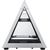 AZZA Pyramid Mini 806, bench / show case (aluminum / black, tempered glass)