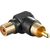 goobay Cinch angle adapter black