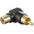 goobay Cinch angle adapter black