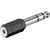goobay Adapter 3.5mm -> 6.35mm