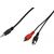 goobay Cable 3.5mm -> 2xCinch 5m