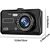 RoGer 2in1 DVR3 Auto Videoreģistrātors un atpakaļskata Kameru / Full HD / 170' / G-Sensor / LCD 4''