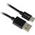 Sharkoon USB 2.0 A - USB C Adapter - black - 2m
