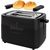 ProfiCook PC-TA 1244, toaster (black/black (matt))