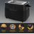 ProfiCook PC-TA 1244, toaster (black/black (matt))