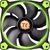 Thermaltake Riing 12 LED green 3-Fan Pack