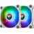 Thermaltake Pure Duo 12 ARGB Sync Radiator Fan, case fan (white / transparent, set of 2, 1x controller)