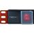 Techly I-CASE STRIP-81UD power distribution unit (PDU) 8 AC outlet(s) 1U Black, Red