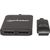 Manhattan DisplayPort 1.2 to 2-Port DisplayPort 1.2 Splitter Hub with MST, 4K@30Hz, USB-A Powered, Video Wall Function, Black, Three Year Warranty, Blister Aдаптеры
