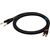 SSQ RCAJM1 SS-1427 Cable 2x RCA - 2x Jack Mono 6,3 mm 1 m Black