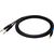 SSQ MIJM1 SS-1813 Cable Jack Stereo 3,5 mm - 2x Jack Mono 6,3 mm 1 m Black