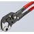 KNIPEX pliers wrench 86 01 250 (red, length 250m, 19-fold adjustable)