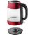 Concept RK4081 electric kettle 1.7 L 2200 W Black, Red, Stainless steel, Transparent