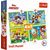 Hasbro TREFL MICKEY MOUSE Pužļu komplekts 4in1, 12+15+20+24 gab.