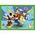 Hasbro TREFL MICKEY MOUSE Pužļu komplekts 4in1, 12+15+20+24 gab.