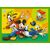 Hasbro TREFL MICKEY MOUSE Pužļu komplekts 4in1, 12+15+20+24 gab.