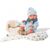 Llorens Кукла младенец мальчик Нико 40 см c одеялком и соской (виниловое тело) Испания LL73885