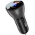 Car Charger Acefast B6 63W, USB + USB-C, with display (black)