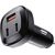 Car Charger Acefast B3, 66W, 2x USB-C + USB (black)