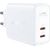 Wall charger Acefast A29 PD50W GAN, 2x USB, 50W (white)