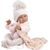 Llorens Кукла малыш Тина 43 см с одеялком и соской (виниловое тело) Испания LL84338