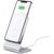 Holder with magnetic wireless charger Choetech H047 (silver)