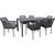 Garden furniture set CARVES table and 6 chairs