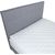Континентальная кровать LEVI 140x200см, с матрасом, серый