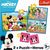 Hasbro TREFL DISNEY Комплект пазлов Микки-Маус 30шт. + 48шт. + 24 мемо