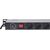 Intellinet Vertical Rackmount 12-Way Power Strip - German Type, With On/Off Switch and Overload Protection, 1.6m Power Cord (Euro 2-pin plug)
