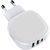 Wall charger LDNIO A3510Q, 2x USB + USB-C, PD + QC 3.0, 32W (white)