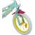 Toimsa Rower dziecięcy 14" Świnka Peppa zielony 1498