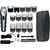 Wahl 09888-1316 beard trimmer Black, Stainless steel Matu, Bārdas, Ķermeņa trimmeri