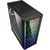 Sharkoon RGB LIT 100 tower case (black, front and side panel of tempered glass)