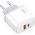 Wall charger LDNIO A2526C USB, USB-C 45W Wall + MicroUSB cable