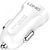 Car charger LDNIO DL-C17, 1x USB, 12W + USB-C cable (white)